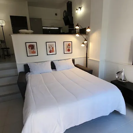 Cap D'antibes Studio Duplex Terrasse Daire *